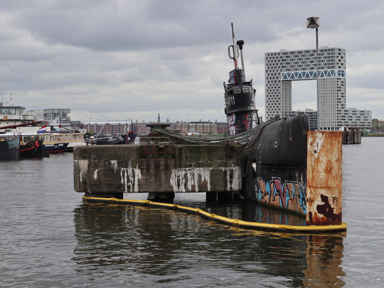 U-Boot vor Anker